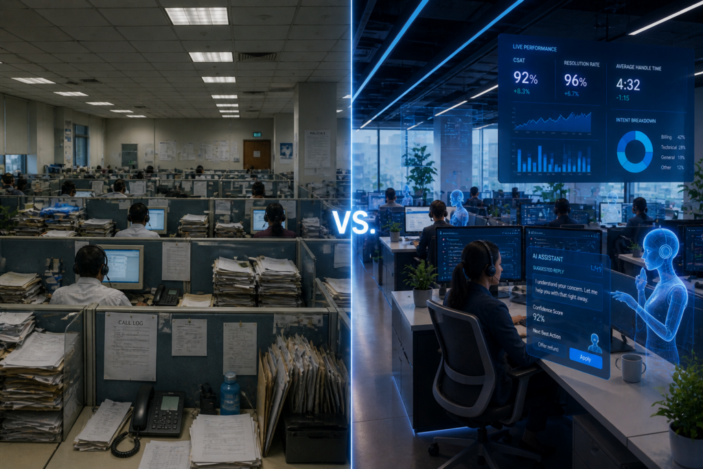 Agentic AI Customer Service vs Traditional Customer Service